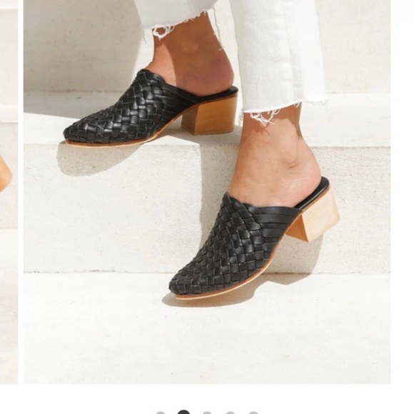liberte woven mules